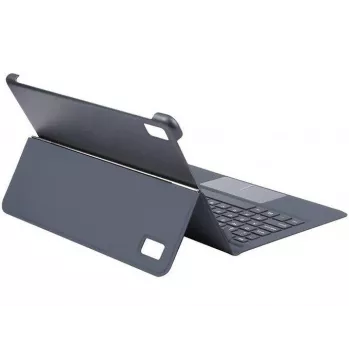Blackview Tab 10 klaviatūra pilka - nuimamas Pogo Pin klaviatūros dėklas su stovu