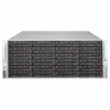 Supermicro SuperChassis 4U CSE-846BE1C-R609JBOD 24 lizdų karšto keitimo SAS3/SATA3 JBOD talpyklos korpusas su pertekliniu 600W Platinum maitinimu