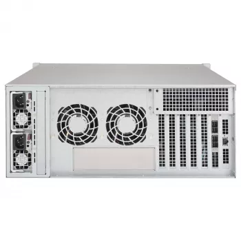 Supermicro SuperChassis 4U CSE-846BE1C-R609JBOD 24 lizdų karšto keitimo SAS3/SATA3 JBOD talpyklos korpusas su pertekliniu 600W Platinum maitinimu
