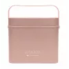 Rio CSBL-EU/1,1 Cosmetic Case Large Lush Box – aliumininis kosmetikos lagaminas su pakeliamais padėklais ir užrakinamais užraktais, juodas