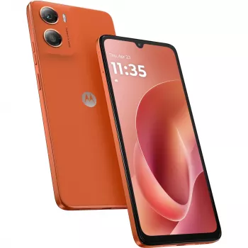 Motorola G06 4/64GB Arabesque - 6,5 colio 120Hz FHD+ 5G išmanusis telefonas, 50MP OIS kamera, 6000mAh, Android 14, Perlų mėlyna