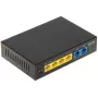 POE Switch GTX-A1-06-42-V2, 4 prievadų Fast Ethernet nevaldomas PoE+ tinklo komutatorius