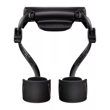 HYPERSHELL X Max S Exoskeleton Bumper Case, skirtas Apple iPhone XS Max – aviacinio aliuminio lydinio rėmas su TPU šerdimi, karinės klasės apsauga nuo kritimo, matinė juoda