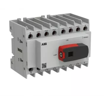 ABB OT63G1-8BS63 8 polių atjungimo jungiklis 63 A 1000 V AC/DC, G1 rėmas su tiesiogine rankena