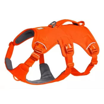 Ruffwear Web Master daugiafunkcinis atraminis šunų pakinktai, Blaze Orange, M dydis
