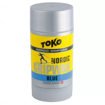Toko Carbon GripWax Blue 25g – PFC-Free slydimo tepalas šaltam sniegui (-7°C iki -2°C)