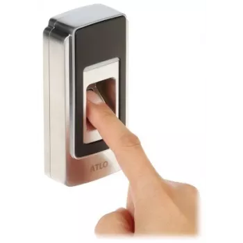 ATLO-RFM-505 pirštų atspaudų skaitytuvas su RFID ir klaviatūros prieigos kontrolės terminalu