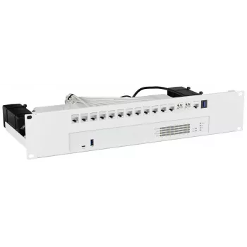 Rackmount IT 1U stovo montavimo rinkinys, skirtas Sophos XGS 87/107/116/126/136, juodas