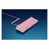 Razer PBT klavišų dangtelių ir spiralinio kabelio rinkinys, doubleshot PBT, USB-C – USB-A spiralinis kabelis, Quartz Pink spalvos (RC21-01491000-R3M1)