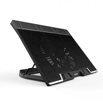 Zalman ZM-NS3000 17 colių 200 mm ventiliatoriaus aušintuvas nešiojamiesiems su balta LED šviesa