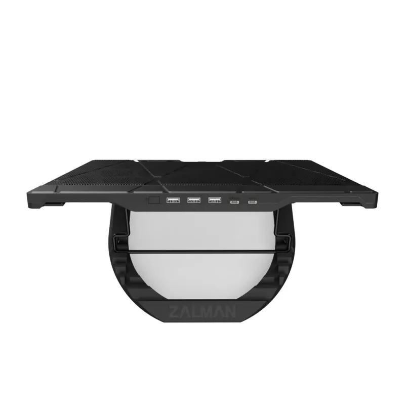Zalman ZM-NS3000 17 colių 200 mm ventiliatoriaus aušintuvas nešiojamiesiems su balta LED šviesa