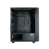 Zalman T3 PLUS mATX Mini bokštas korpusas, juodas, akrilo langas, 2 ventiliatoriai
