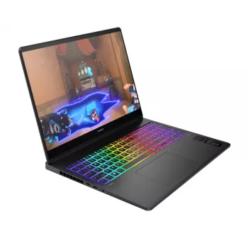 HP OMEN MAX Gaming 16-ah0013ns 16 colių WQHD 165Hz nešiojamas žaidimų kompiuteris - Intel Core Ultra 9 275HX, 32GB DDR5, 1TB SSD, NVIDIA GeForce RTX 5070 Ti 12GB, Windows 11 Home, Shadow Black