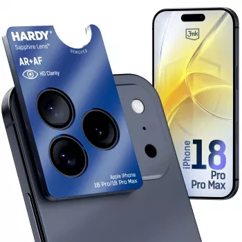 3MK PROTECTION Apple iPhone 18 Pro / 18 Pro Max - 3mk Hardy Safyro objektyvo apsauga