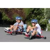 EzyRoller Drifter Pro X kojomis varomas drijftingo go-kartas nuo 10 metų - žalias