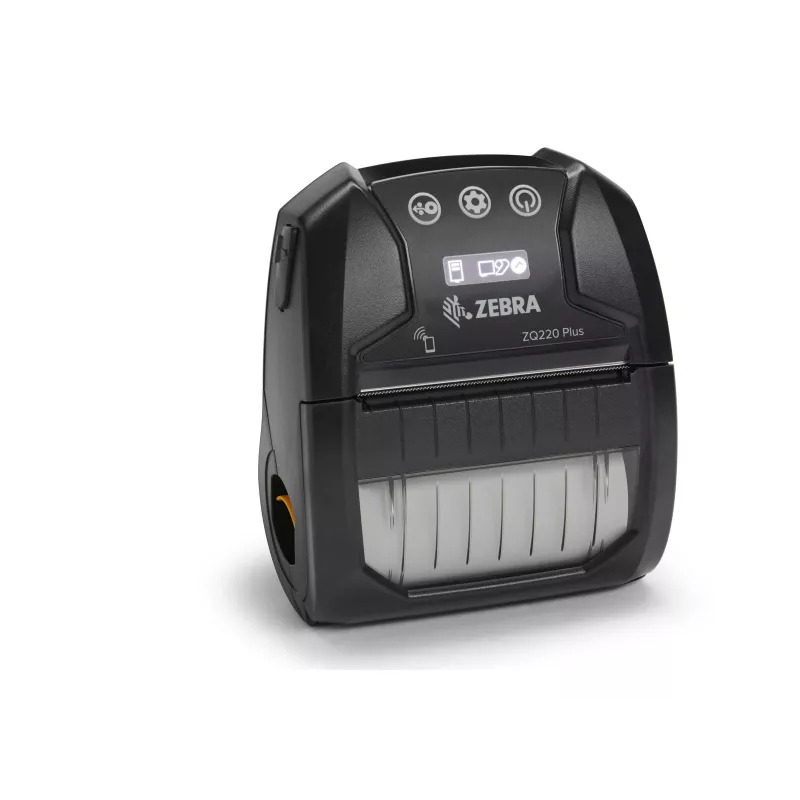 Zebra ZQ220 Plus mobilus kvitų spausdintuvas – termotiesioginis, 203 dpi, Bluetooth, USB-C, 80 mm rulonas, IP54