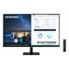 Samsung S27AM502NR 27 colių Full HD išmanusis monitorius su Tizen OS, HDR10, Wireless DeX, AirPlay 2, įmontuotais garsiakalbiais, juodos spalvos
