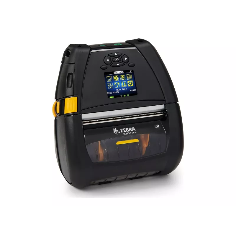 Zebra ZQ630 Plus mobilus spausdintuvas - tiesioginės terminės spaudos, Wi-Fi 6, Bluetooth 5.3, IP43
