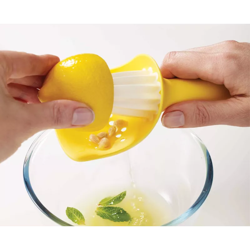 Joseph Joseph Catcher Citrus Reamer geltonas