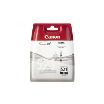 Canon CLI-521BK juoda rašalo kasetė - Originali - Blister pakuotė