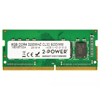 2-power 2P-01AG875 8 GB DDR4 3200 MHz atmintis