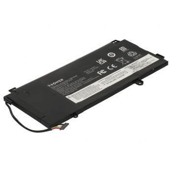 2-Power pagrindinis akumuliatorius, skirtas Lenovo ThinkPad Yoga 15 20DQ 20DR - 47Wh, 4 celių, juodos spalvos (2P-00HW009)
