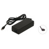 2-power 2P-0A001-00698600 universalus nešiojamojo kompiuterio maitinimo adapteris - 110-240 V, 5,9,15,20 V, 3 A, juodas, 34 mm