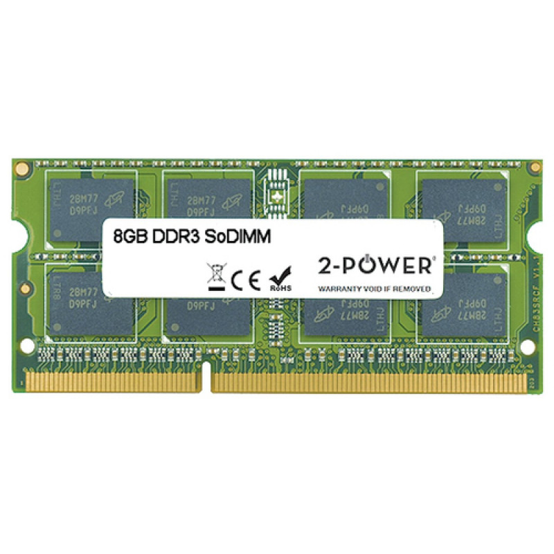 2-POWER 2P-03X6657 8GB DDR3L 1600MHz SODIMM atmintis nešiojamam kompiuteriui