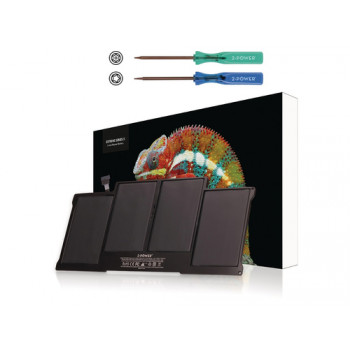 2-power 2P-A1496 baterija, skirta Apple MacBook Air 13 A1369 (Late 2010 - Mid 2011) - A1466 (Mid 2012 - Mid 2013 - Early 2014 - Early...