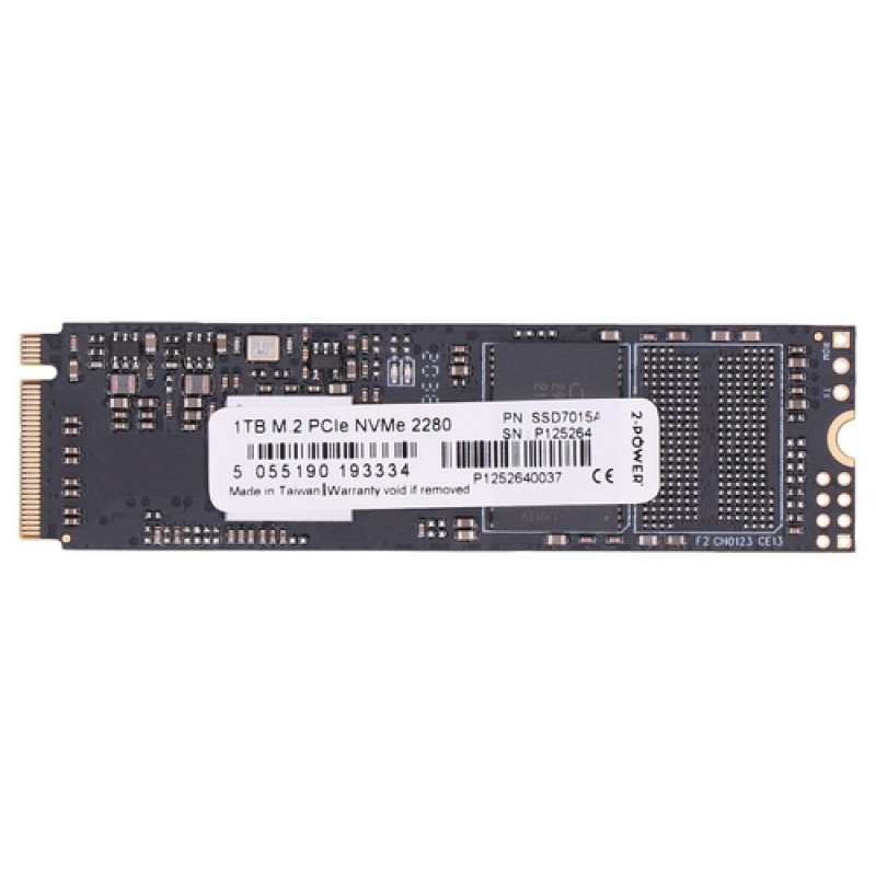 2-Power 1TB M.2 NVMe SSD diskas, PCIe 3.0 x4, 2280 (2P-5SS0W79493)