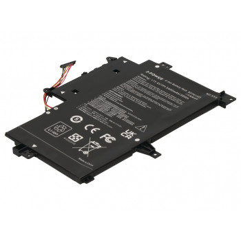 2-Power pagrindinė baterija, skirta Asus Transformer Book Flip TP500LA - 3400 mAh, 3 celių, ličio jonų (2P-B31N1345)