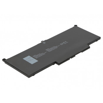2-Power pagrindinė baterija Dell Latitude 7280 7480 E7480 - 62 Wh, 4 celių, Li-Ion (2P-F3YGT)