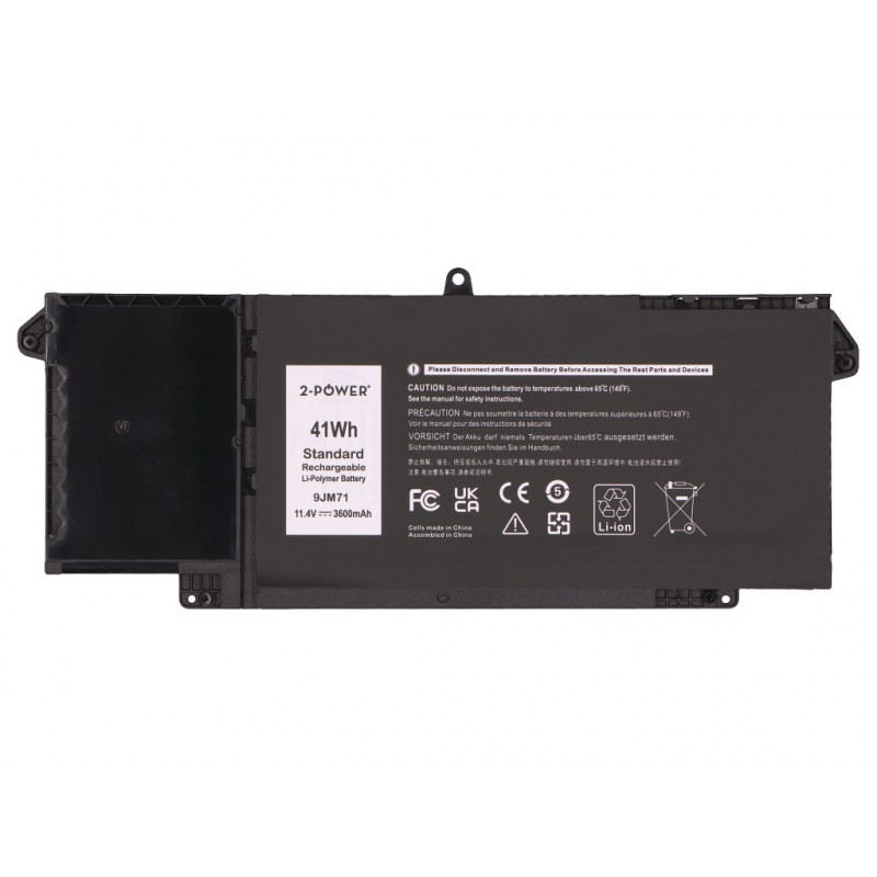 2-power Dell Latitude 5320 pagrindinė baterija - 41 Wh (2P-GH5Y5)