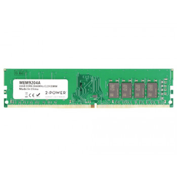 2-power 2P-KVR26N19S8/16 16 GB DDR4 2666 MHz atminties modulis