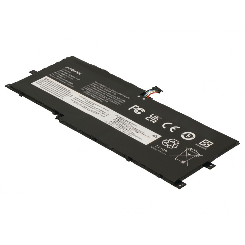 2-Power 2P-L17M4P71 nešiojamojo kompiuterio baterija, 6 celių, 10,8 V, 44 Wh, 4074 mAh, juoda (2P-L17M4P71)