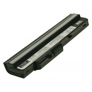 2-power pagrindinė baterija MSI Wind U100 juoda - 4400 mAh (2P-LCB462)