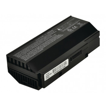2-Power pagrindinė baterija Asus G73 - 8 celių, 5200 mAh, 14,4 V Li-Ion keitimas nešiojamam kompiuteriui (2P-LCB652)
