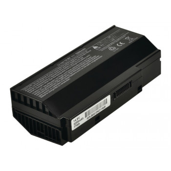 2-Power pagrindinė baterija Asus G73 - 8 celių, 5200 mAh, 14,4 V Li-Ion keitimas nešiojamam kompiuteriui (2P-LCB652)
