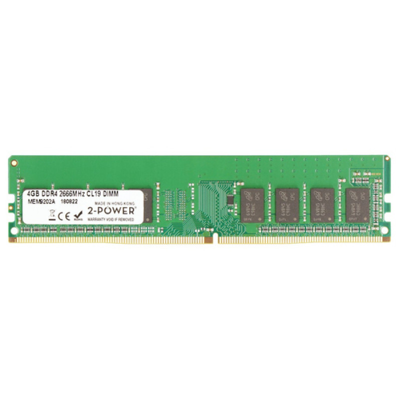 2-POWER 2P-OTC266V04G1 4GB DDR4 2666MHz PC4-21300 Non-ECC Unbuffered DIMM darbalaukio atmintis