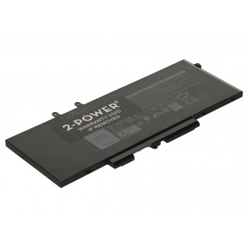 2-Power 2P-RF7WM Pagrindinė baterija Dell Precision 3540 Mobile Workstation - 68Wh, 6 celių