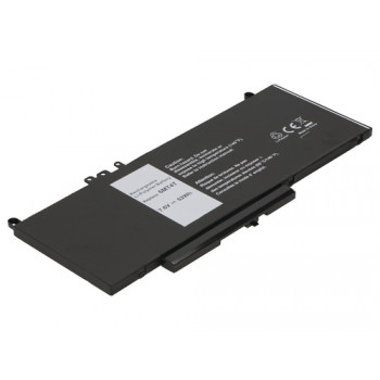 2-Power pagrindinė baterija 44Wh Dell Latitude E5470 - 44 mAh (2P-TXF9M)