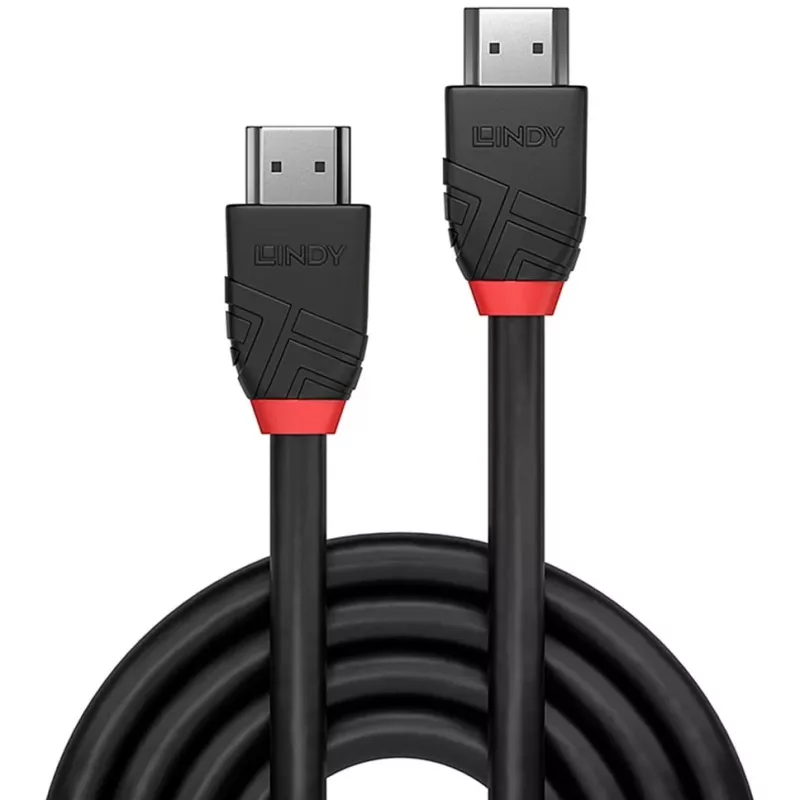 LINDY 36473 HDMI-HDMI laidas 3 m, juodas, 4K UHD