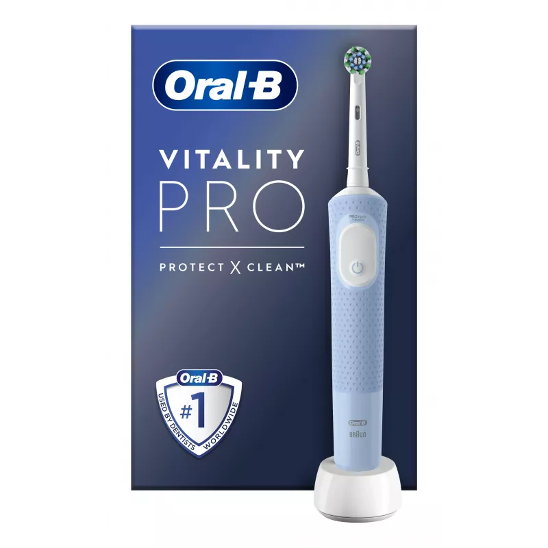 Oral-B Vitality Pro D 103 mėlynas įkraunamas elektrinis dantų šepetėlis