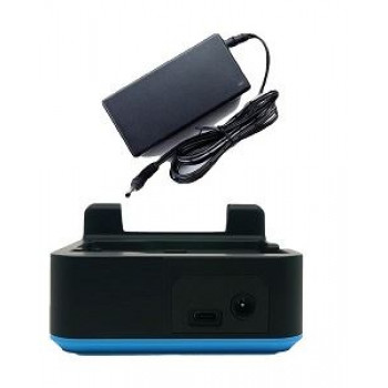 Unitech PA768 1 lizdo USB dokų stotelė su maitinimo bloku 5V/6A