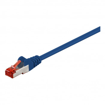 Goobay CAT 6 S/FTP CU 3m mėlynas