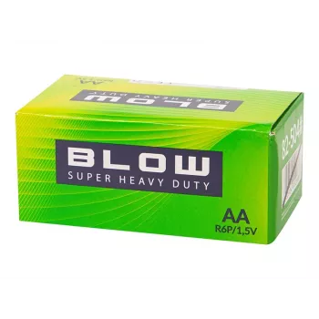 BLOW R06P Super Heavy Duty AA baterijos, 40 vnt.