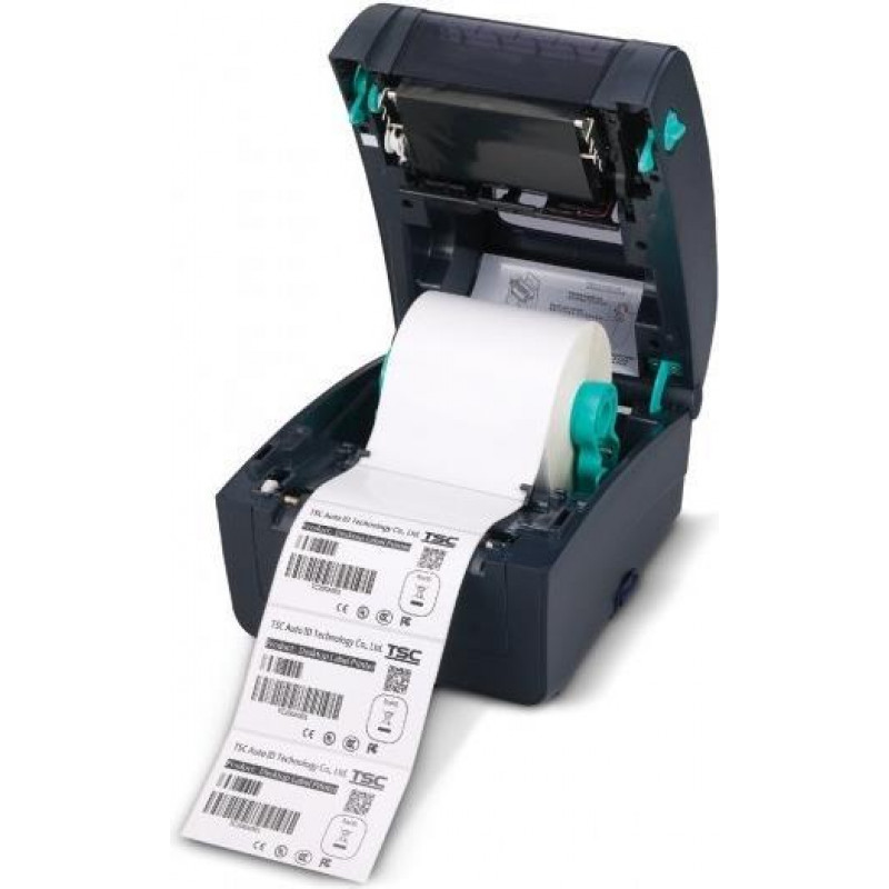 TSC TC210 brūkšninių kodų spausdintuvas, 203 x 203 DPI, 152 mm/s, laidinis ir belaidis, tamsiai mėlynas