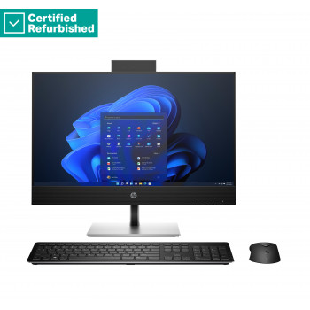 RENEW SILVER HP Pro 440 G9 AIO All-In-One kompiuteris - i5-13500T, 16GB, 256GB SSD, 23,8 colio FHD jutiklinis AG, reguliuojamo aukščio, be pelės, Win 11 Pro, 1 metai