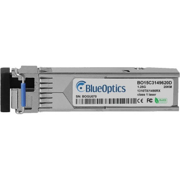 BlueOptics BO15C3149620D-WR White Rabbit SFP siųstuvas-imtuvas – 1,25 Gbps, 1310 nm, 10 km, vienmodis, LC Duplex
