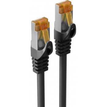 ShiverPeaks BS08-26045 CAT 6a S/FTP lauko patch kabelis - juodas